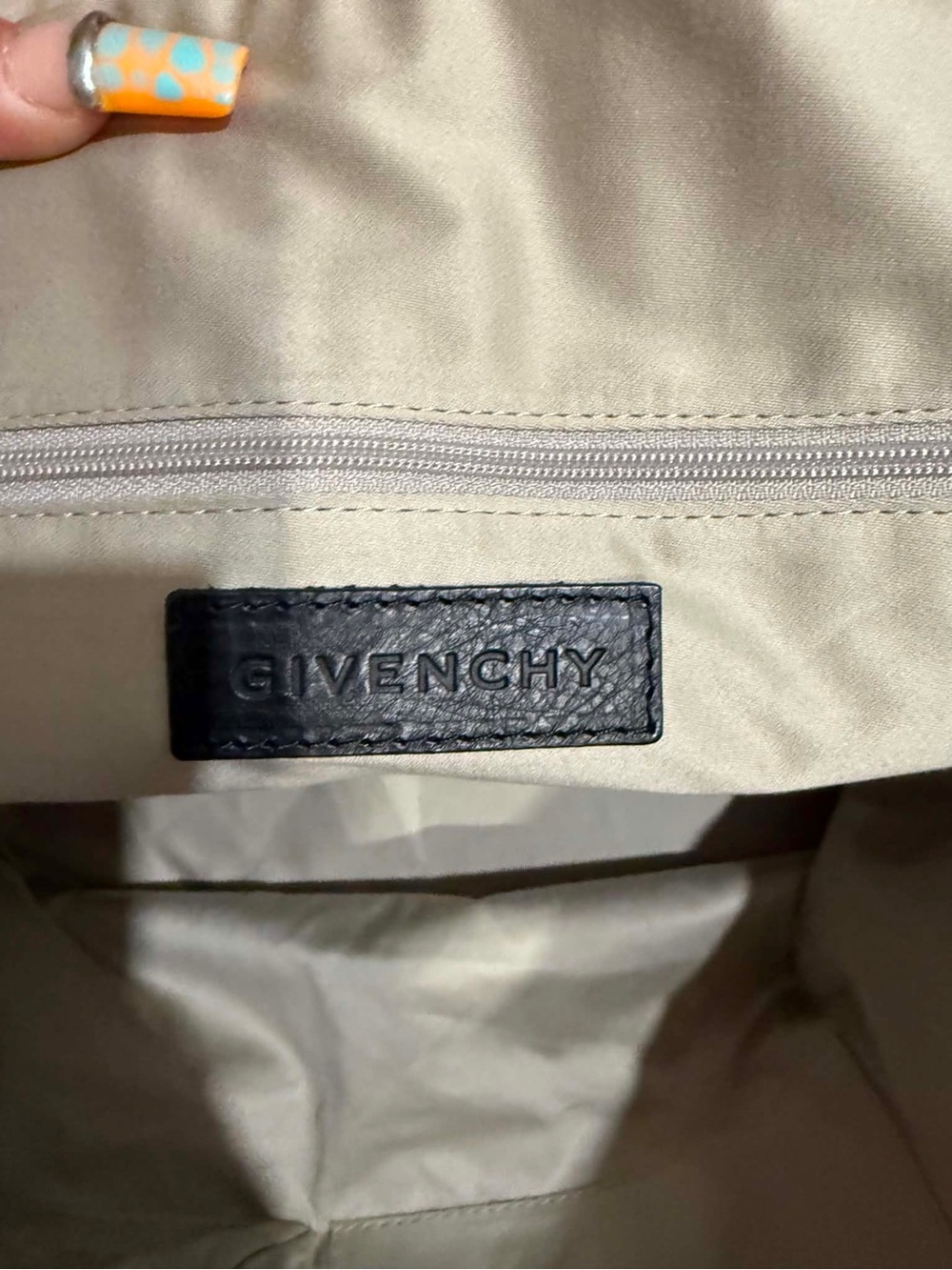 Givenchy Black Leather Nightengale Top-Handle Bag - Picture 5 of 7